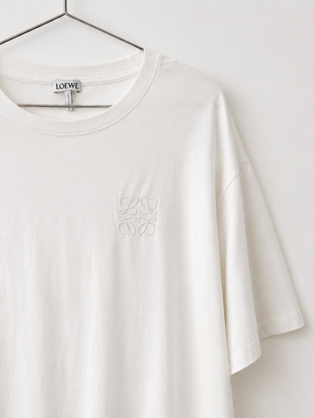 Loewe embroidered cotton-jersey T-shirt
